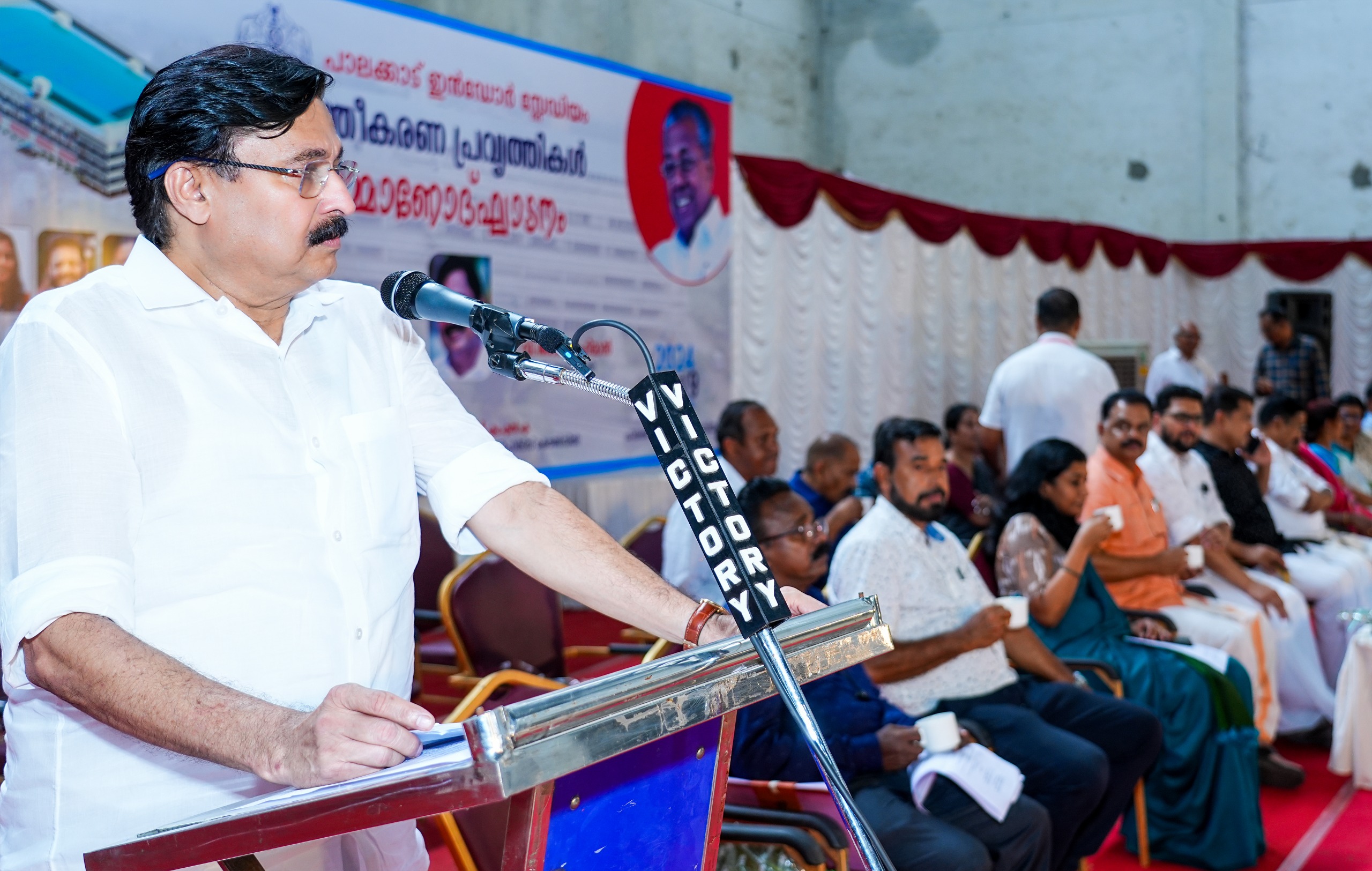 Palakkad Indoor Stadium will be opened within a year