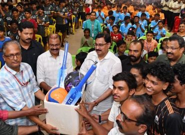 One School One Game : Sports equipment distributed