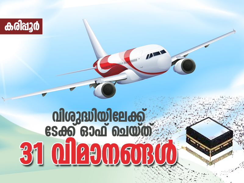 31 flights take off for purity